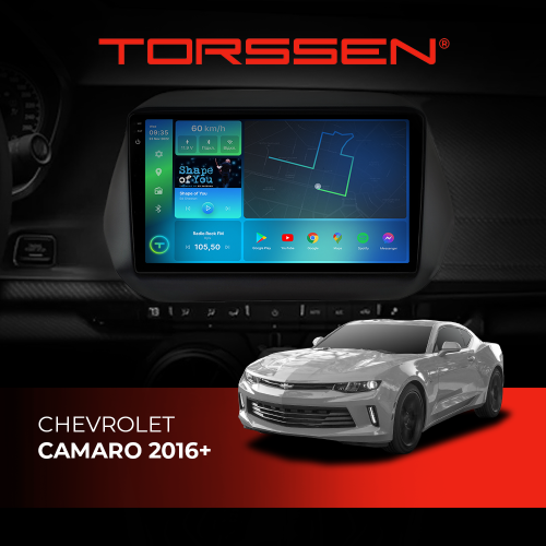 Штатная магнитола Torssen 2K Chevrolet Camaro 2016+ F98256 4G Carplay DSP