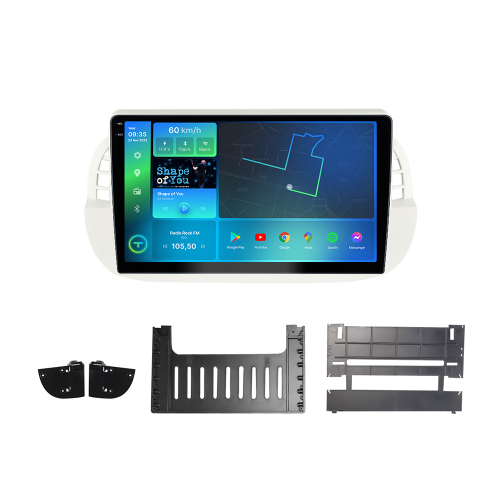 Штатная магнитола Torssen 2K DTS Fiat 500 2007-2015 F9432 4G Carplay DSP