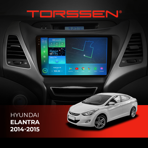 Штатная магнитола Torssen 2K DTS Hyundai Elantra 2014-2015 F9432 4G Carplay DSP