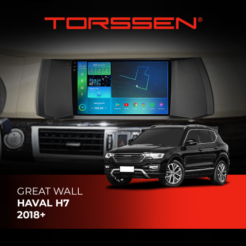 Штатная магнитола Torssen 2K Great Wall Haval H7 2018+ F98256 4G Carplay DSP
