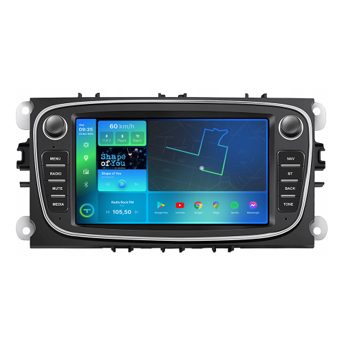 Штатная магнитола Torssen Ford Universal grey 2008- F98256 4G Carplay DSP