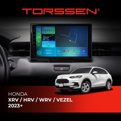 Штатна магнітола Torssen Honda XRV/HRV/WRV/Vezel 2023+ F96128 4G Carplay DSP