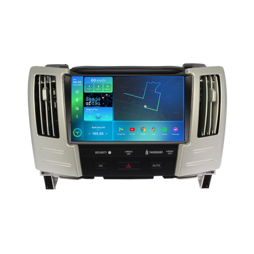 Штатная магнитола Torssen Lexus RX 03-09 base F98256 4G Carplay DSP с кнопками