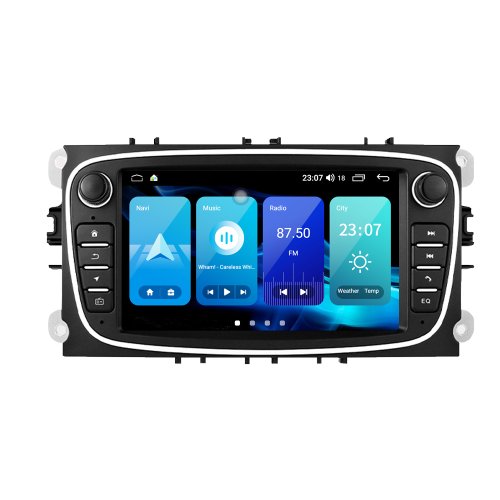 Штатная магнитола Torssen NF72 Ford Focus 2/Mondeo/S-Max/Fiesta/Fusion 2/32 Carplay 2007-2011 black