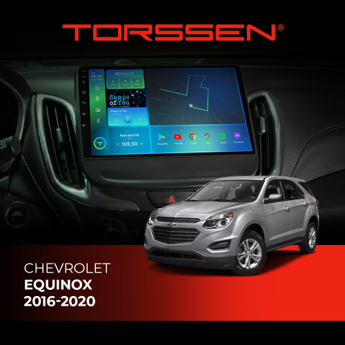 Штатна магнітола Torssen Chevrolet Equinox 2016-2020 F108256 4G Carplay DSP