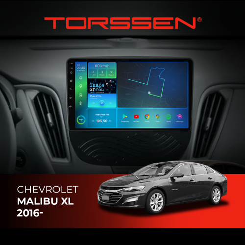 Штатна магнітола Torssen Chevrolet Malibu XL 16- F98256 4G Carplay