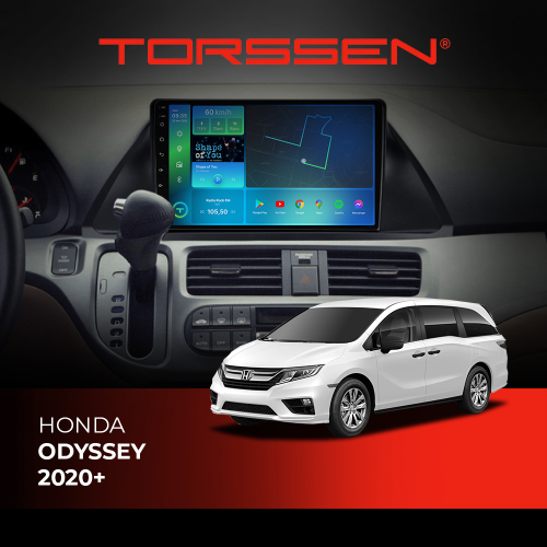 Штатна магнітола Torssen Honda Odyssey 2020+ FL10 4+64Gb 4G Carplay DSP
