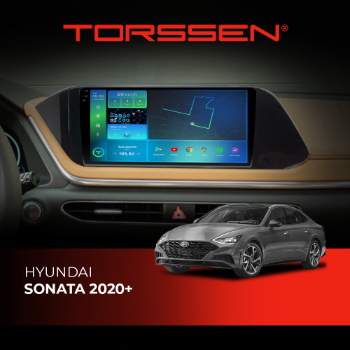Штатна магнітола Torssen Hyundai Sonata 2020+ F98256 4G Carplay DSP