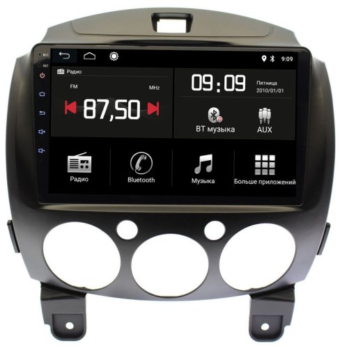 Штатна магнітола Torssen Mazda 2 07-14 MQG9232 4G