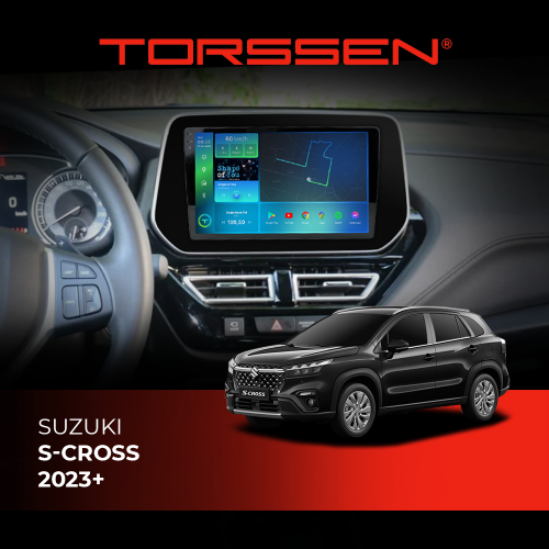 Штатная магнитола Torssen 2K Suzuki SX4/S-cross 2023-2025 F98256 4G Carplay DSP