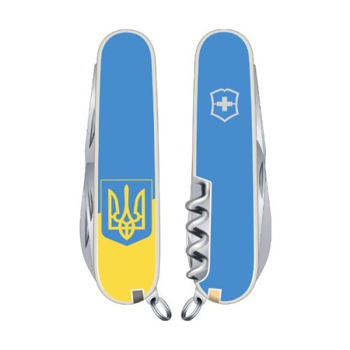 Складной нож Victorinox CLIMBER UKRAINE Vx13703.7R3