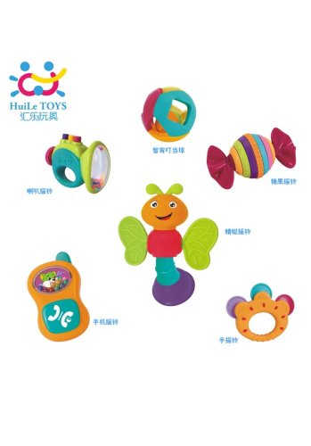 Набор погремушек Huile Toys, 6 шт (939А)