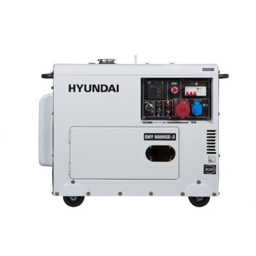 Дизельный генератор Hyundai DHY 6000SE-3