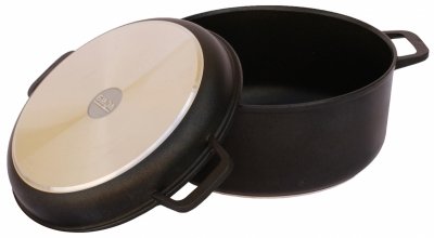 Кастрюля + крышка-сковорода (4 л) БИОЛ К402П