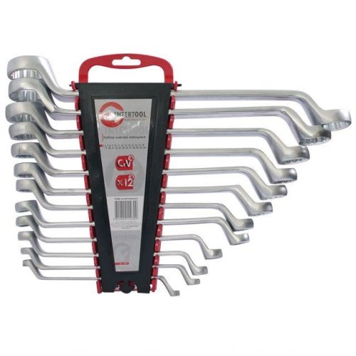 Набор накидных ключей Intertool HT-1103 (12 шт)