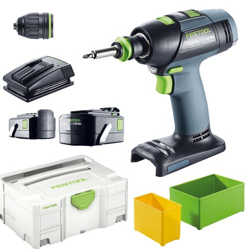 Шуруповерт аккумуляторный Festool T 15+3 Li 3,0 Plus