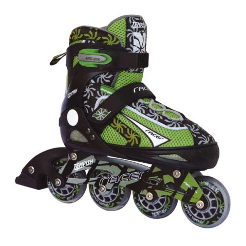 Роликовые коньки Tempish RACER (Зеленый, Размер 39-42)