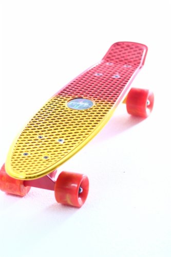 Скейтборд Tempish BUFFY STAR (Красно-желтый)