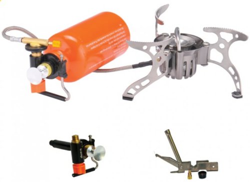 Горелка мультитопливная со шлангом и подогревом Tramp TRG-013