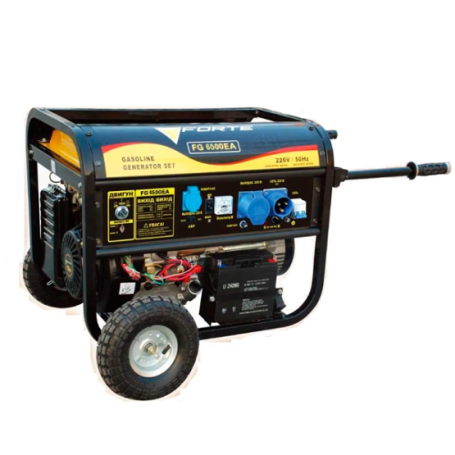 Бензиновый генератор FORTE FG6500EA