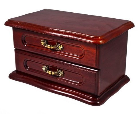 Комодик King Wood для украшений двухуровневый JF-3873KA