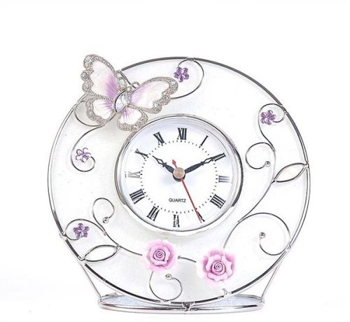 Часы Charme de femme Бабочка на чайной розе 307-CK