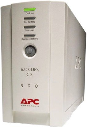 Источник бесперебойного питания APC Back-UPS CS 500VA BK500EI
