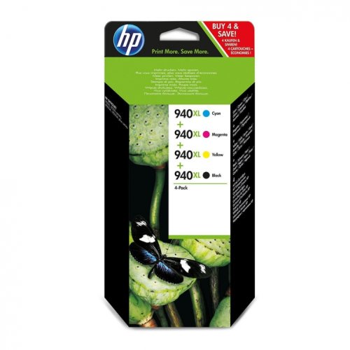 Картридж HP No.940XL Black / Cyan / Magenta / Yellow Combo Pack
