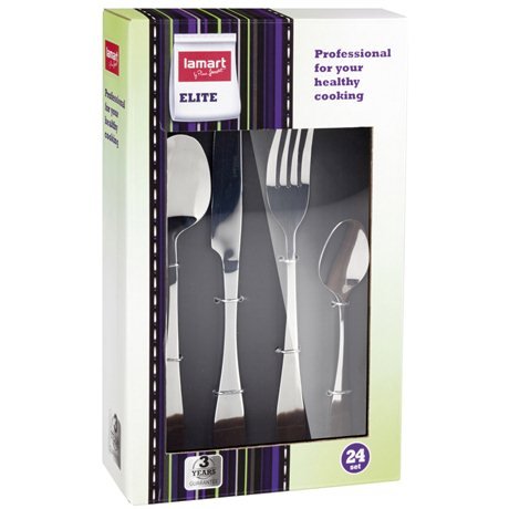 Набір столових приладів Lamart (24 предмета) LT5004