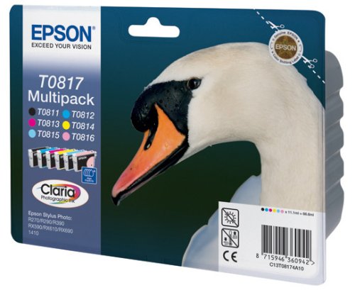 Картридж Epson StPhoto R270 / R290 / R390 / RX590 / RX610 / RX690 / 1410, 11мл Bundle