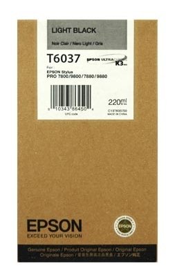 Картридж Epson StPro 7800/7880/9800/9880 light black, 220мл.