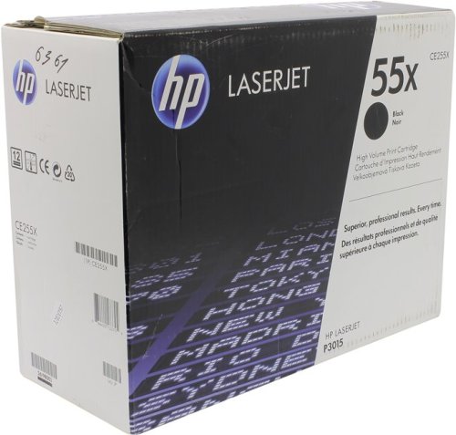 Картридж HP LJ P3015 series black (max)