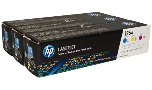 Картридж HP 126A CYM LJ CP1025/CP1025nw/M175a/ M175nw (CE311A,CE312A,CE313A) Tri-Pack