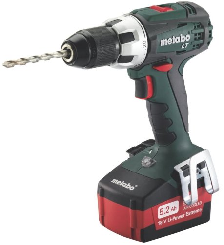 Шуруповерт аккумуляторный Metabo BS 18 LT (602102650) 5.2 Ач