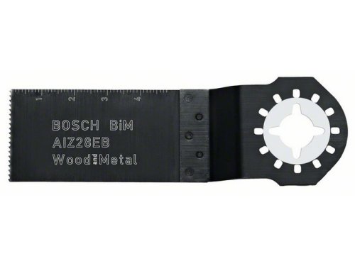 Биметаллическое погружное пильное полотно Bosch AIZ 28 EB Wood and Metal