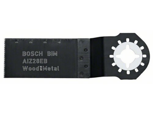 Биметаллическое погружное пильное полотно Bosch AIZ 28 EB Wood and Metal (5 шт)