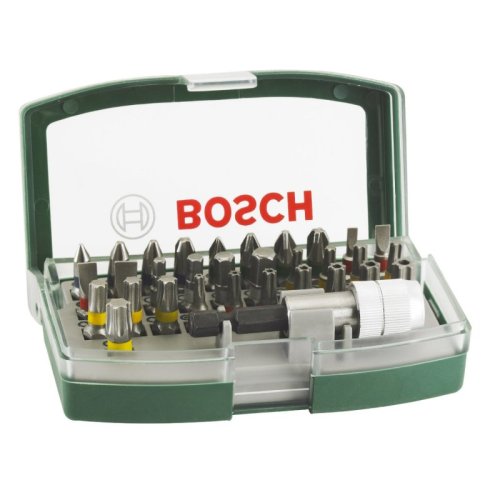 Набор бит Bosch 32 шт + держатель