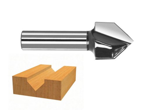 Пазовая фреза V-образная Bosch 8x16x16