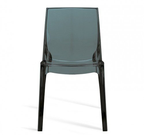 Стілець Grand Soleil FEMME FATALE transparente fume scuro