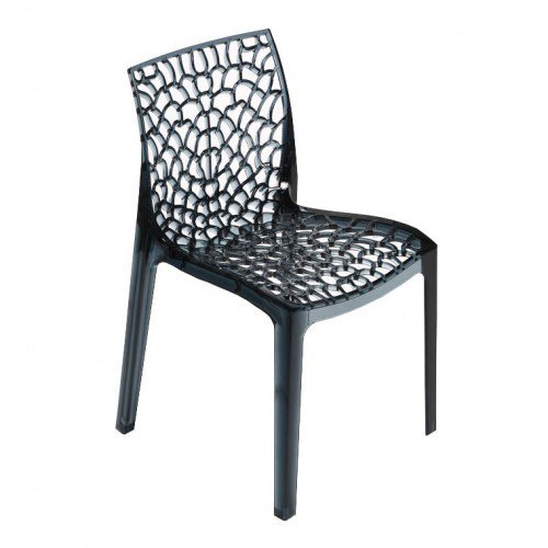 Стул Grand Soleil GRUVYER transparente fume scuro