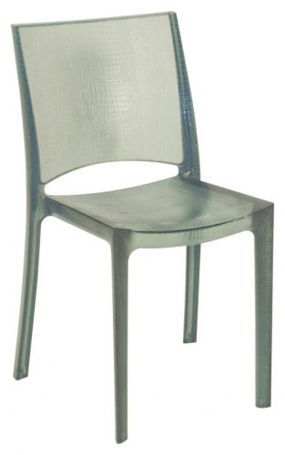 Стул Grand Soleil NILO trasparente grigio fume