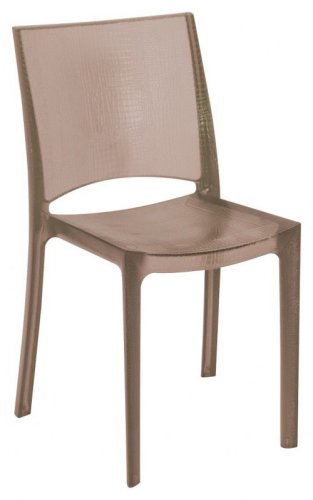 Стул Grand Soleil NILO trasparente marrone light