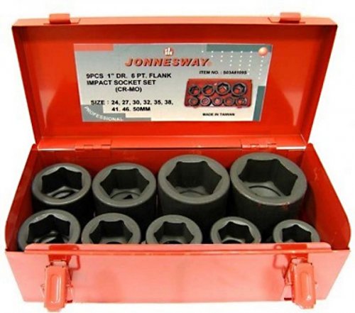 Набор ударных головок 1"DR