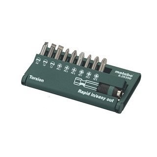 Набор бит Metabo 625390000, 10 ед
