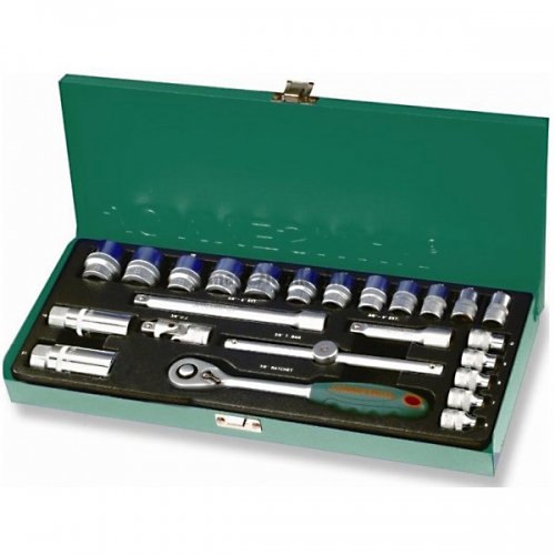 Набор торцевых головок и аксессуаров 3/8"DR