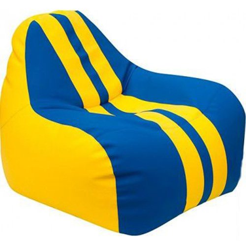 Кресло-Груша Примтекс Плюс Simba Sport H-2240/H-2227 M Yellow-Blue
