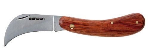 Нож садовый серповидный BERGER 3910