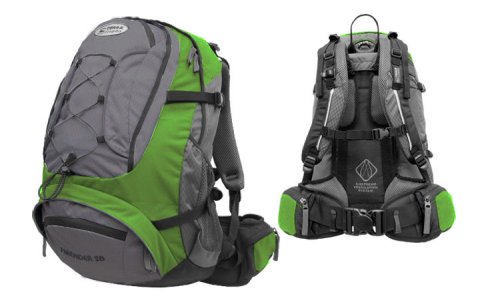 Рюкзак Terra Incognita FreeRider 28 зелёный/серый