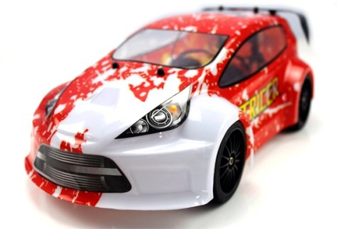 Автомодель Himoto шоссейная 1:18 Tricer E18OR (красный)