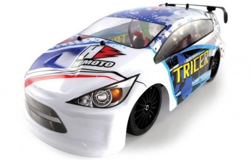 Автомодель Himoto шоссейная 1:18 Tricer E18OR (белый)